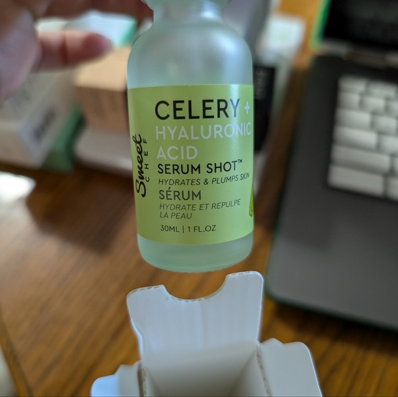 Sweet Chef Celery + Hyaluronic Acid Serum Shot 1fl.oz. 30mL - Picture 5 of 5